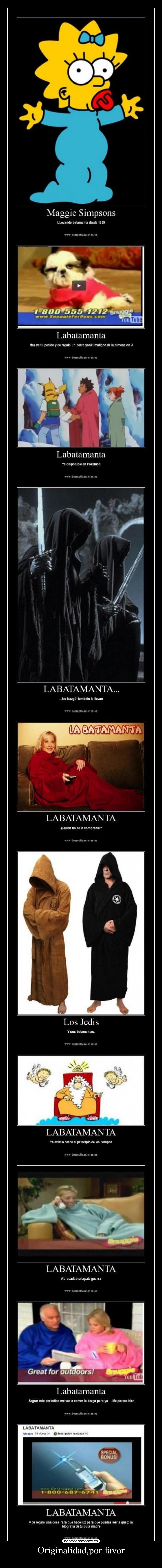 Originalidad,por favor - 