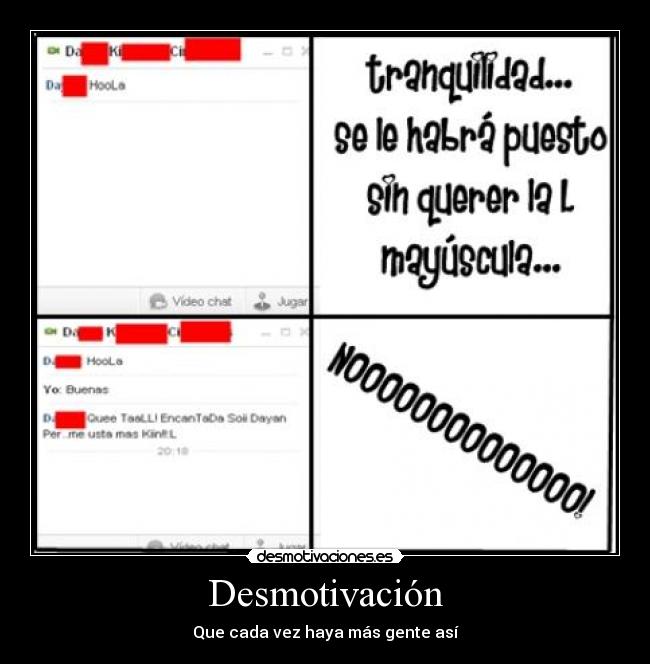 Desmotivación - Que cada vez haya más gente así