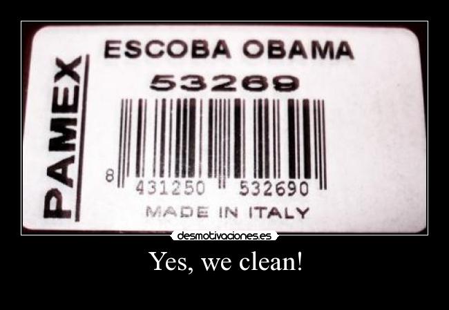 Yes, we clean! - 