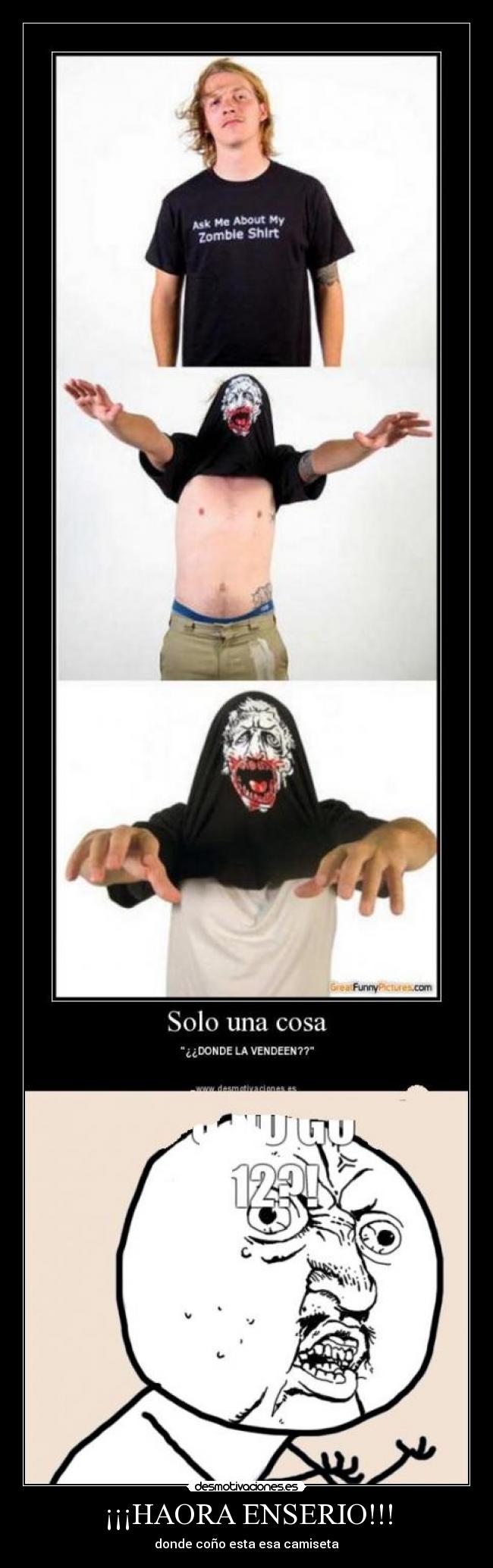 ¡¡¡HAORA ENSERIO!!! -