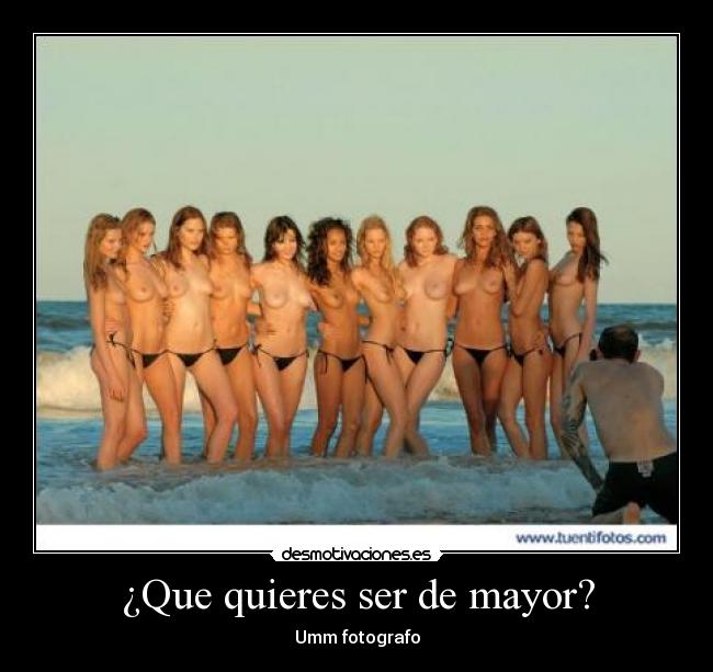 ¿Que quieres ser de mayor? - 