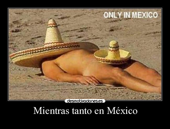 carteles mexico mientras tanto mexico desmotivaciones