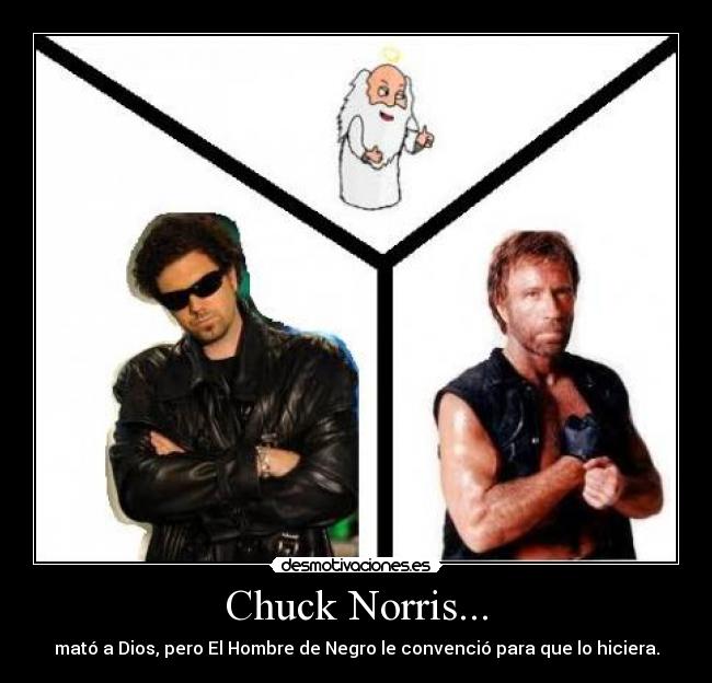 carteles chuck norris desmotivaciones