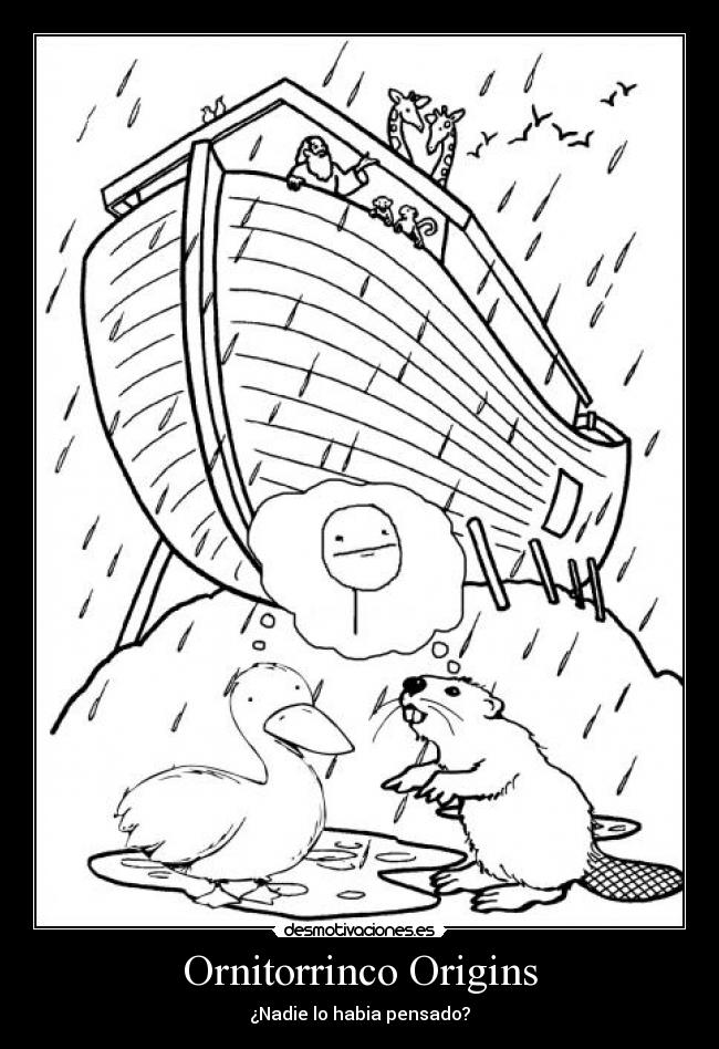 Ornitorrinco Origins - ¿Nadie lo habia pensado?