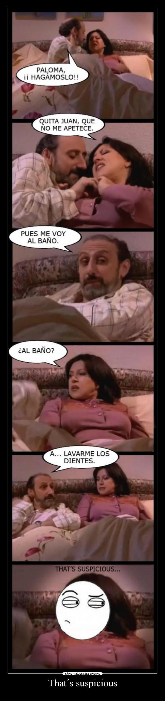 That´s suspicious -