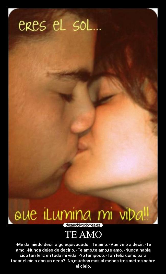 TE AMO -
