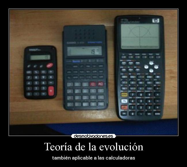 Teoría de la evolución -
