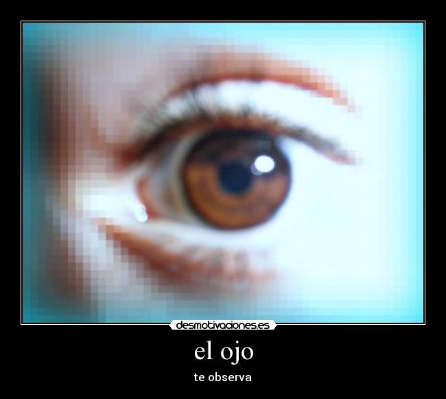 el ojo - te observa