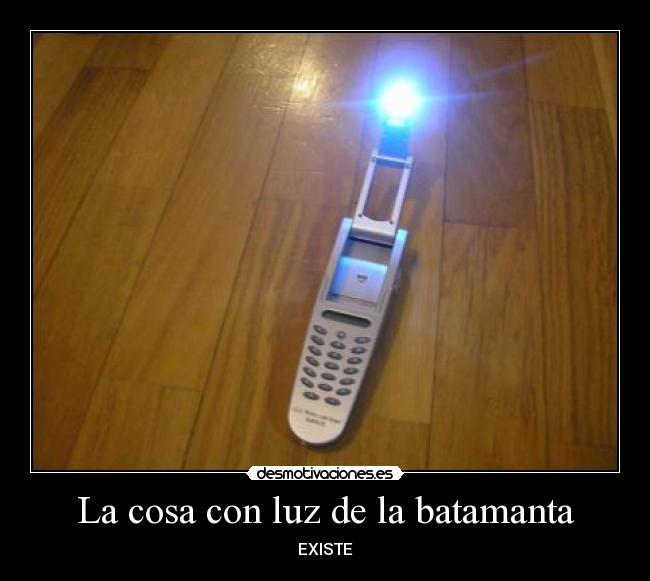 La cosa con luz de la batamanta -