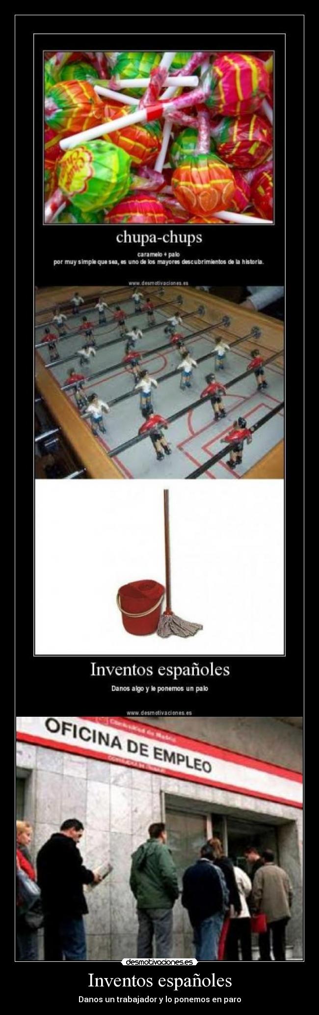 Inventos españoles - Danos un trabajador y lo ponemos en paro
