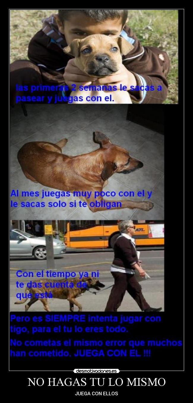 NO HAGAS TU LO MISMO - 