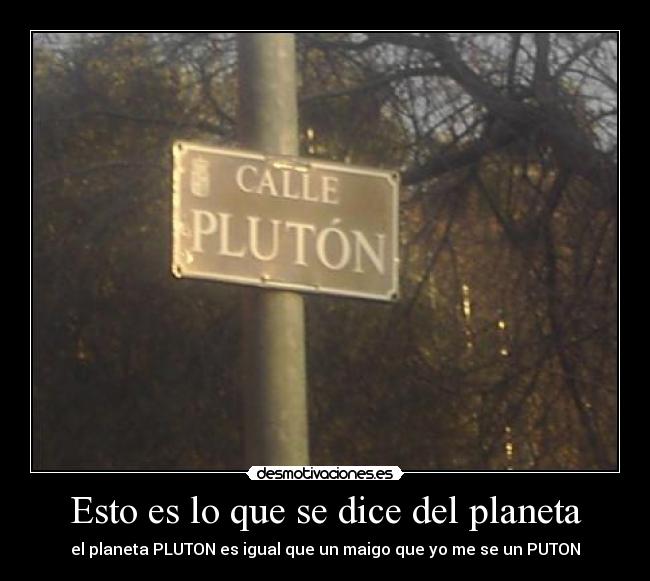 Esto es lo que se dice del planeta -