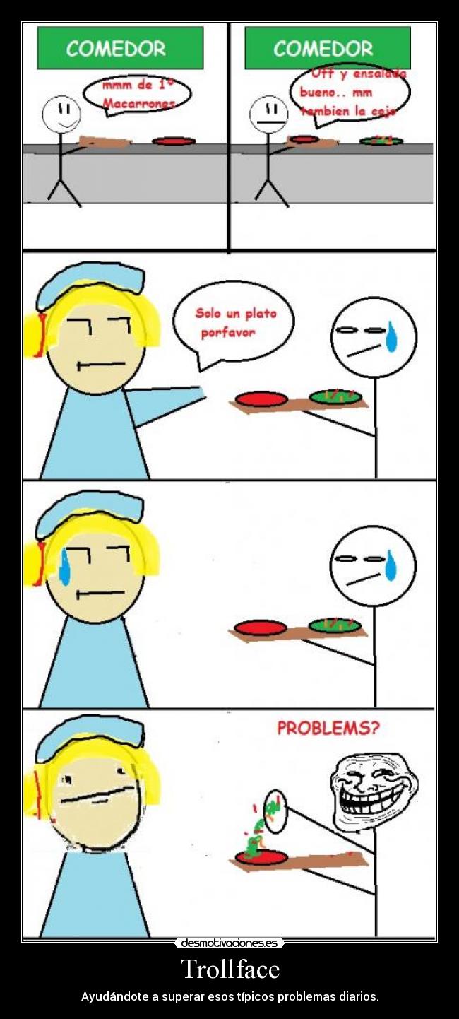 Trollface - Ayudándote a superar esos típicos problemas diarios.