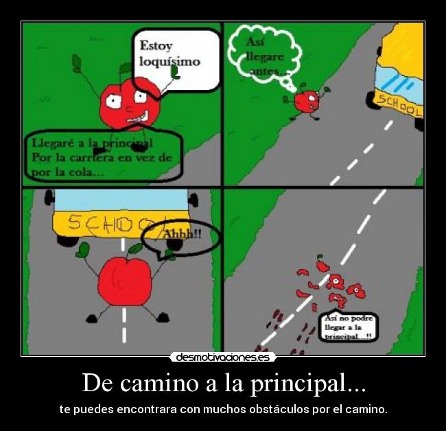 De camino a la principal... - 