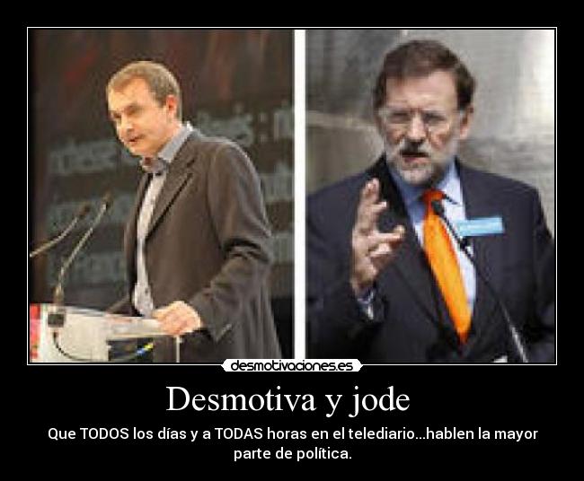 carteles politica zapatero psoe demostiva desmotivaciones