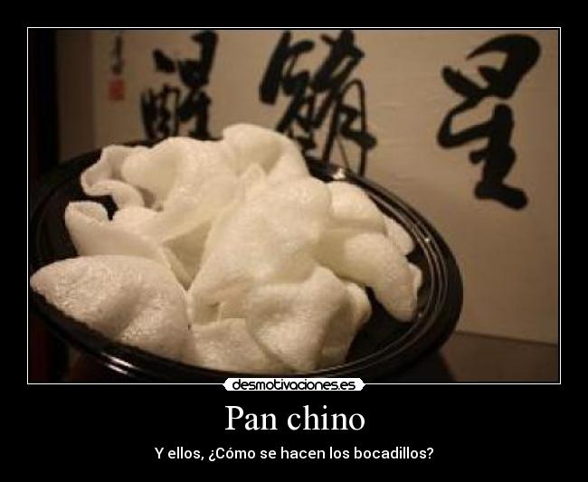 Pan chino -