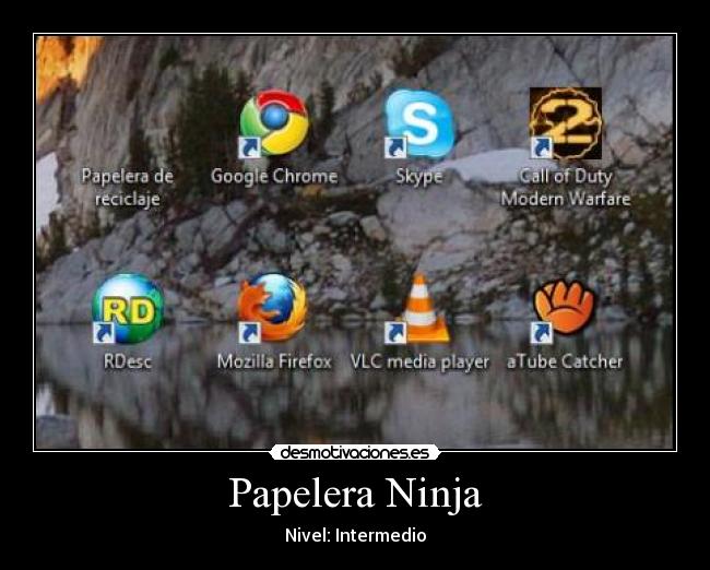 Papelera Ninja -