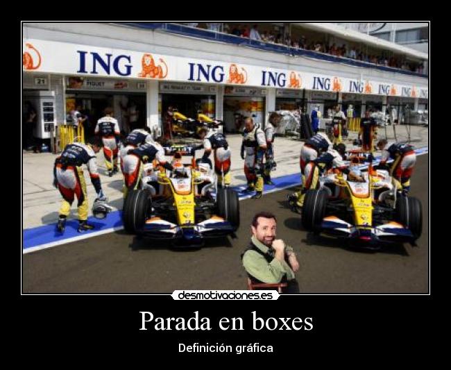 Parada en boxes - 