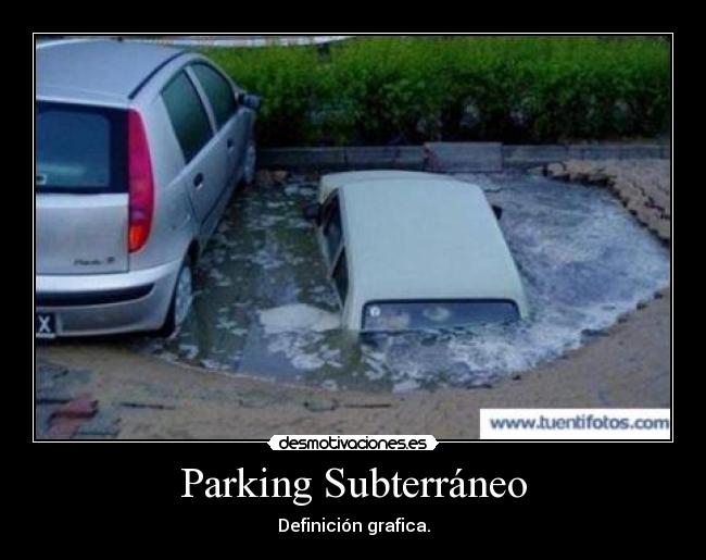 Parking Subterráneo - Definición grafica.