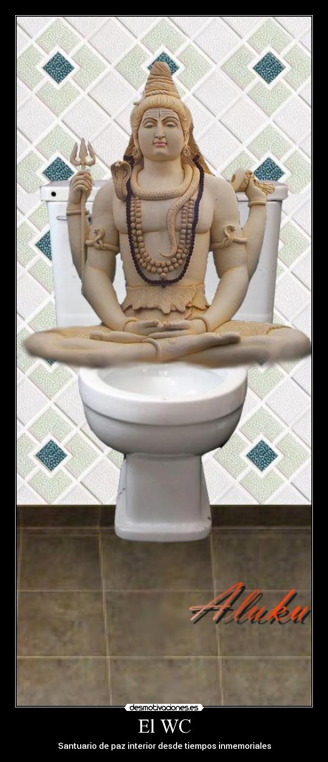 carteles paz interior water shiva desmotivaciones