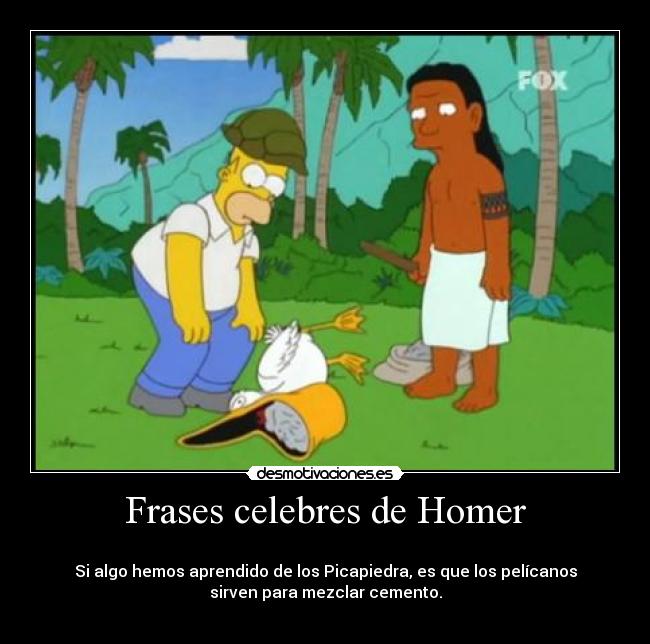 Frases celebres de Homer -