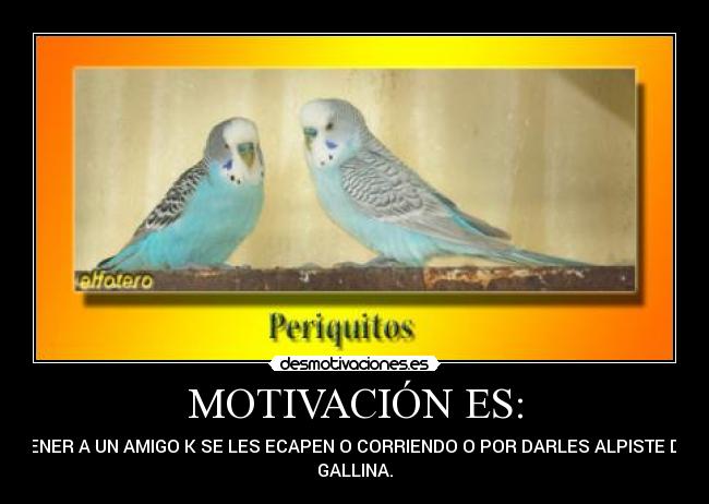 MOTIVACIÓN ES: -