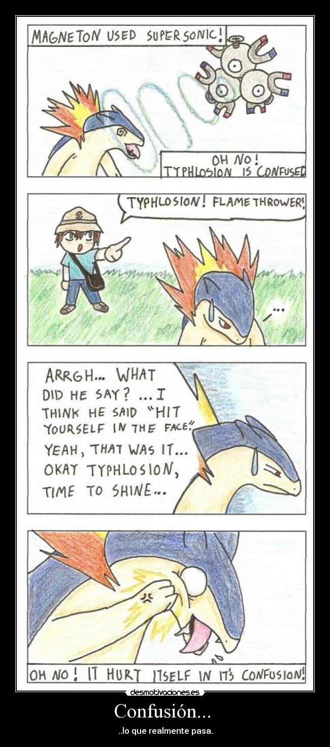Confusión...  - ..lo que realmente pasa.