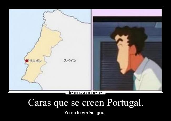 Caras que se creen Portugal. -