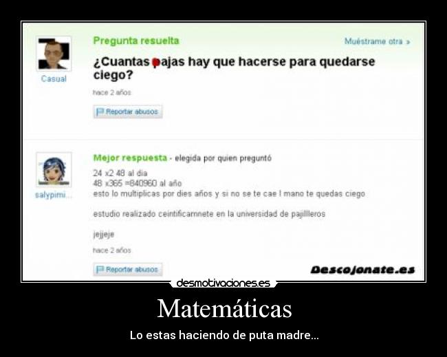 Matemáticas - 