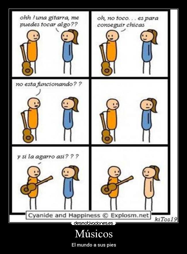 Músicos - El mundo a sus pies