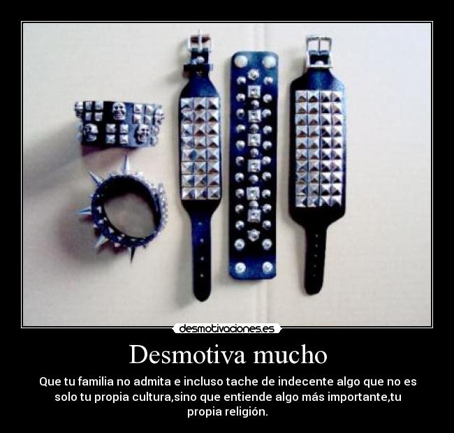 Desmotiva mucho - 