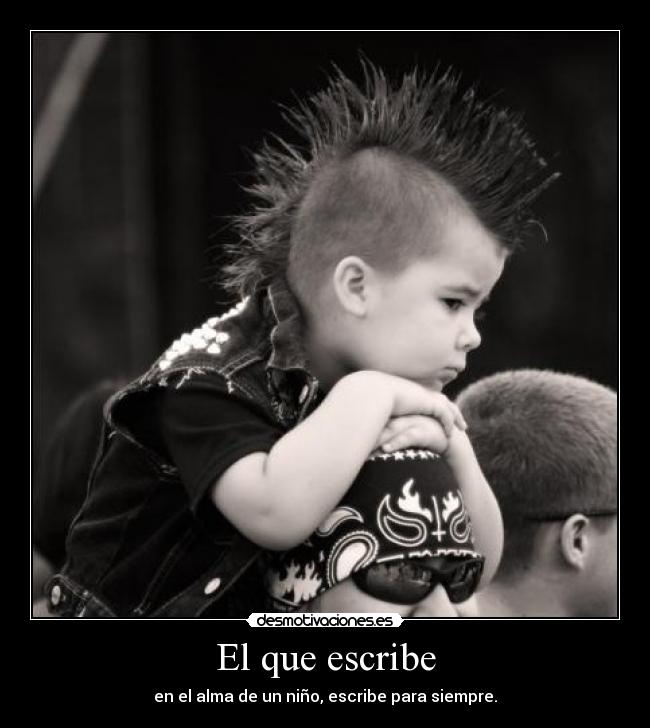 El que escribe -