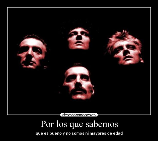 carteles musica bueno queen desmotivaciones