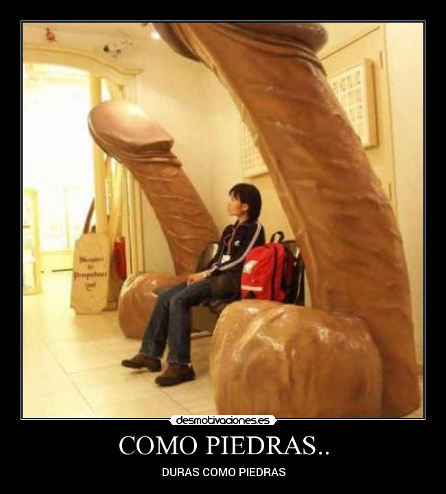 COMO PIEDRAS.. -