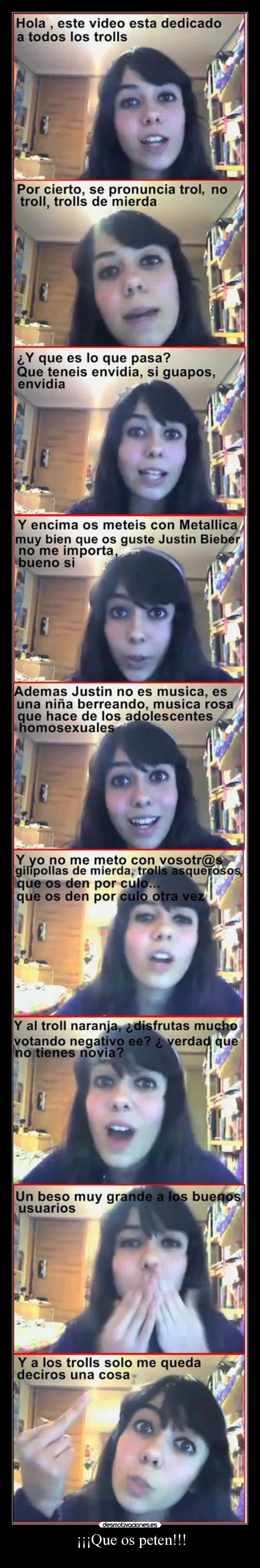 ¡¡¡Que os peten!!! - 