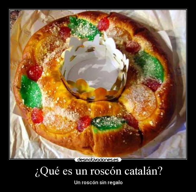 ¿Qué es un roscón catalán? -
