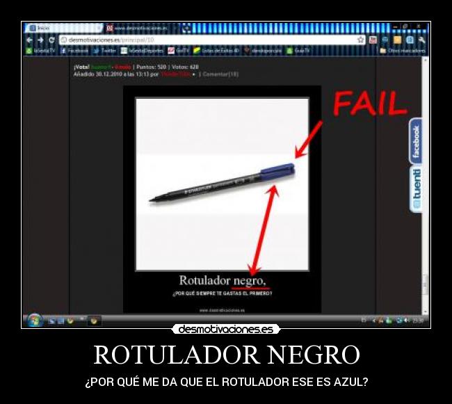 ROTULADOR NEGRO - 