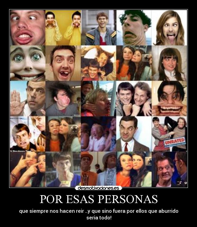 POR ESAS PERSONAS -