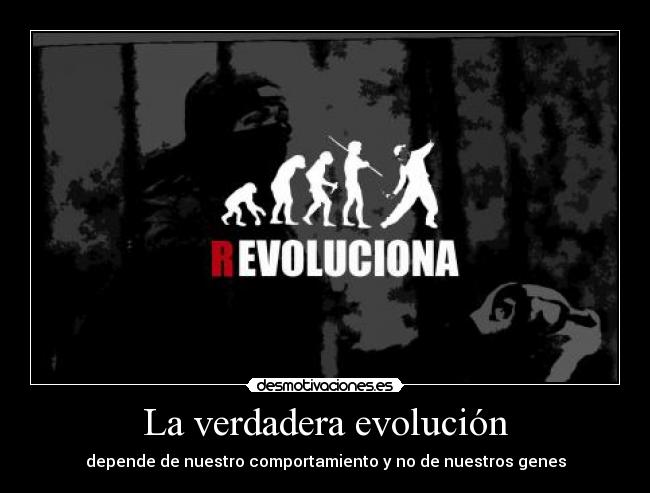 La verdadera evolución -
