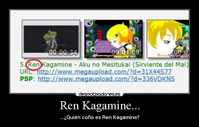 Ren Kagamine... -