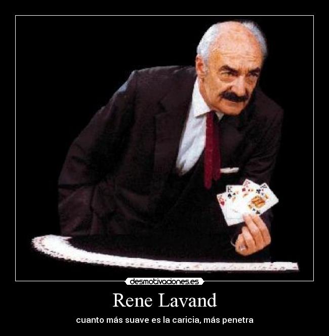 Rene Lavand - cuanto más suave es la caricia, más penetra