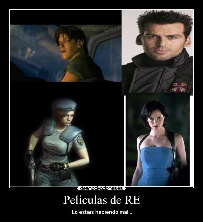 carteles resident evil desmotivaciones