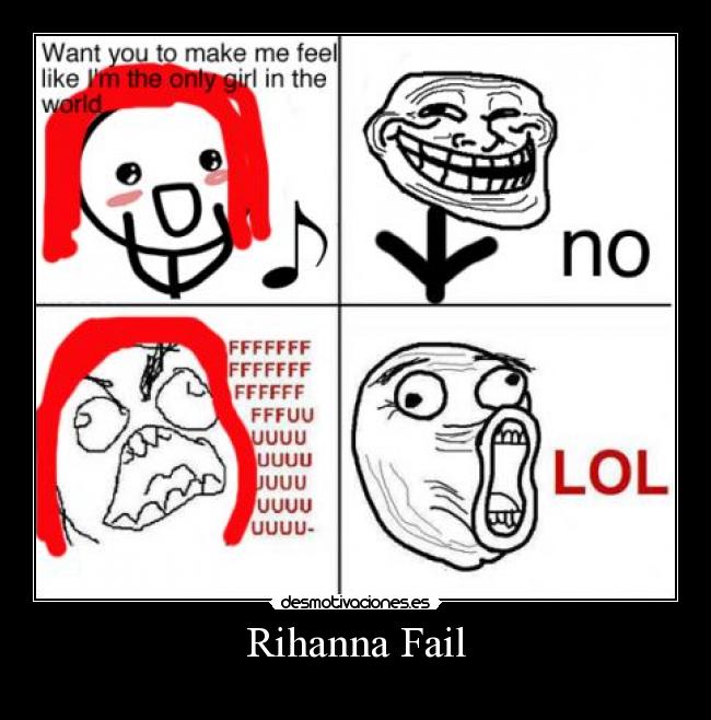 Rihanna Fail -