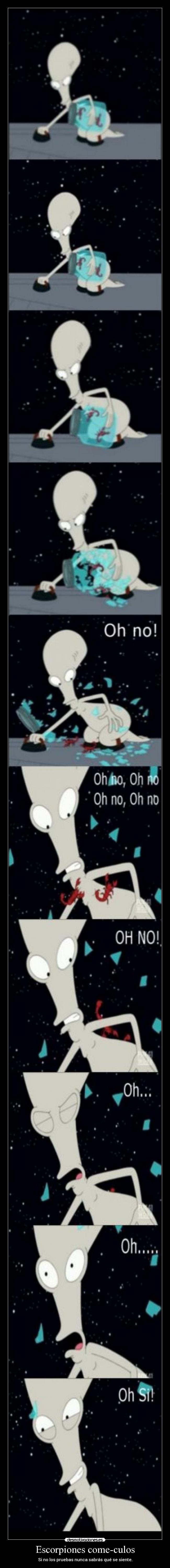 Escorpiones come-culos -