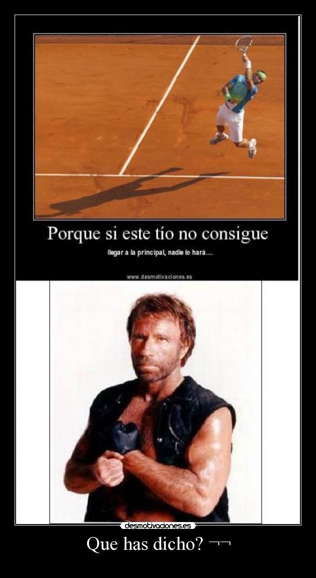 carteles chuck norris desmotivaciones