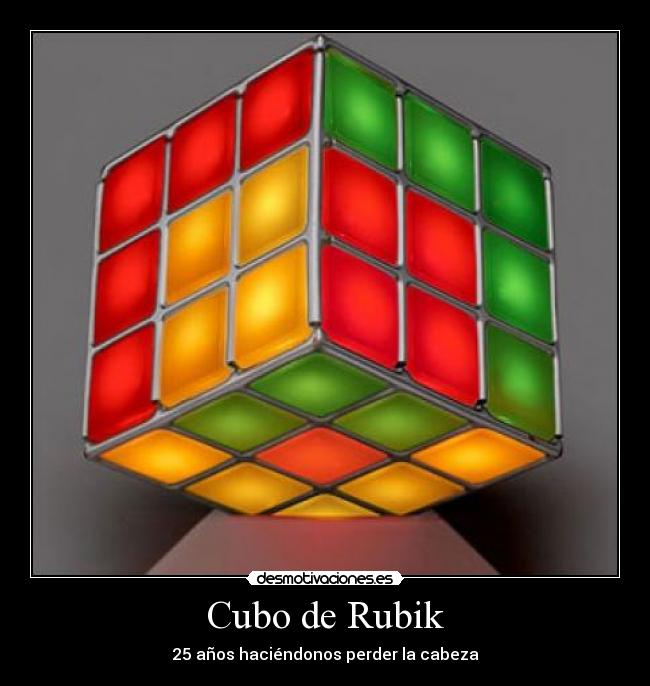 Cubo de Rubik - 25 años haciéndonos perder la cabeza