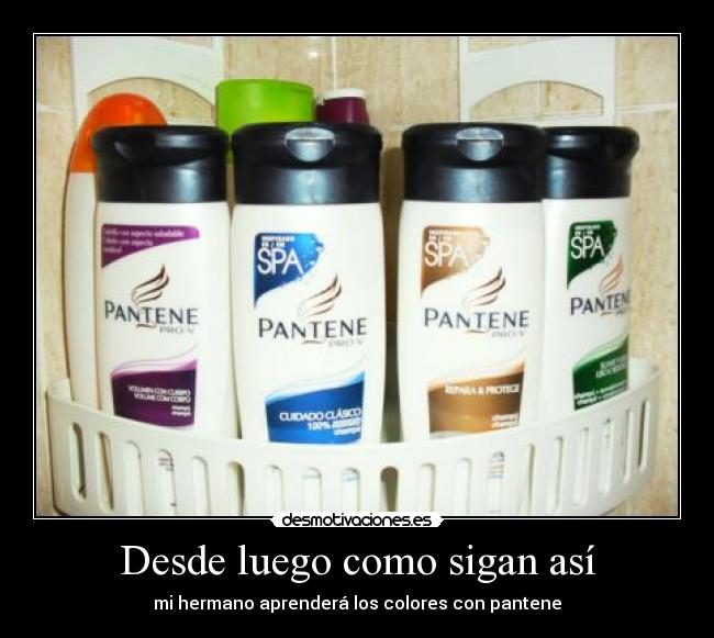 Desde luego como sigan así - 