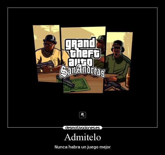 Admitelo - Nunca habra un juego mejor