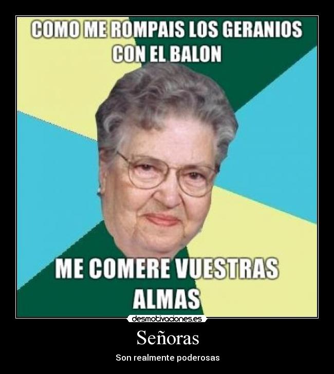 carteles senoras alma desmotivaciones