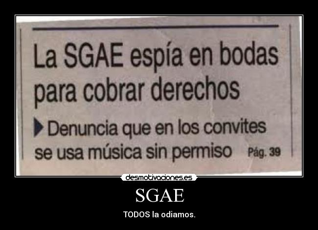 SGAE -